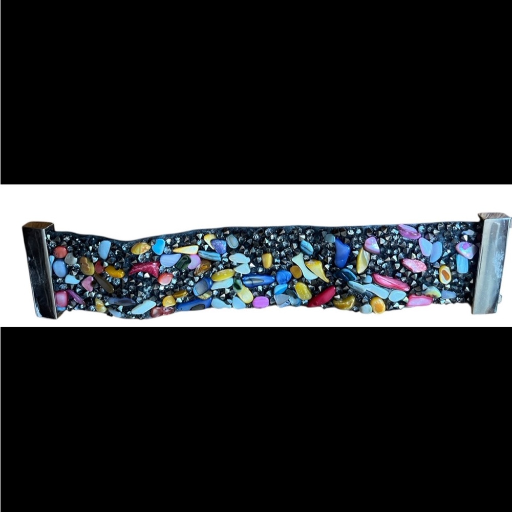 Colorful Beaded magnetic Strap bracelet